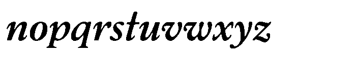 Chiswell Median Medium Italic Font LOWERCASE