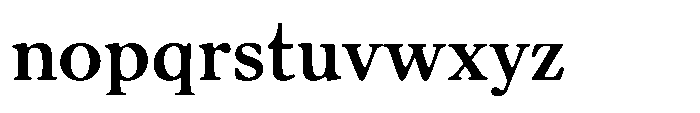 Chiswell Median Medium Font LOWERCASE