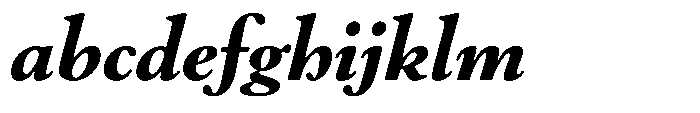 Chiswell Short Bold Italic FONT