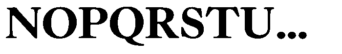 Chiswell Short Bold Font UPPERCASE