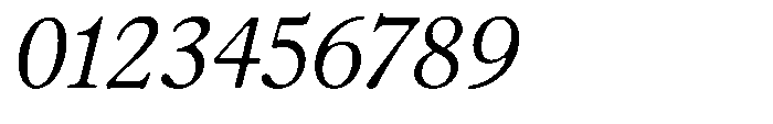 Chiswell Short Light Italic Font OTHER CHARS