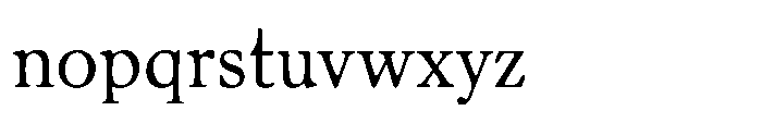 Chiswell Short Light Font LOWERCASE