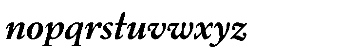 Chiswell Short Medium Italic Font LOWERCASE