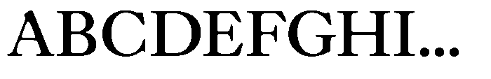 Chiswell Short Medium Font UPPERCASE