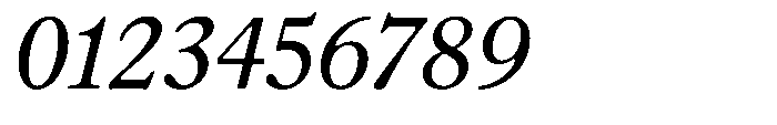 Chiswell Short Regular Italic Font OTHER CHARS