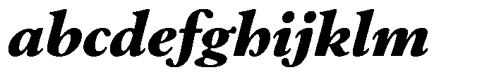 Chiswell Tall Black Italic FONT