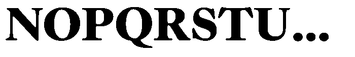 Chiswell Tall Black Font UPPERCASE