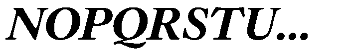 Chiswell Tall Bold Italic Font UPPERCASE