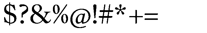 Chiswell Tall Regular Font OTHER CHARS
