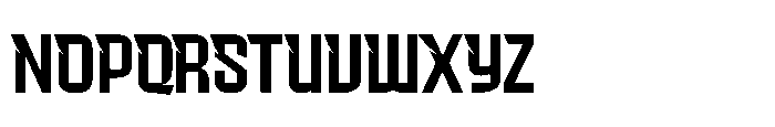 Chiteror Regular Font UPPERCASE