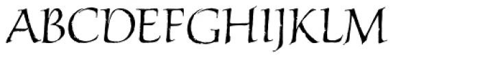 Chivalry Font UPPERCASE