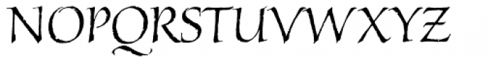 Chivalry Font UPPERCASE