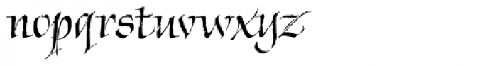 Chivalry Font LOWERCASE