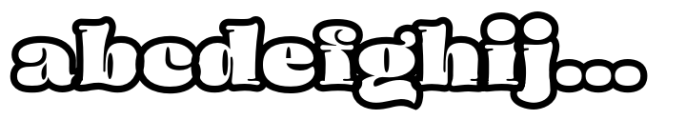 Chocco Black Outline FONT