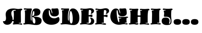 Chocco Black Font UPPERCASE
