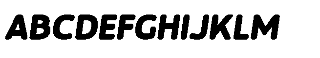 Choco Aura Choco Aura Italic Font UPPERCASE