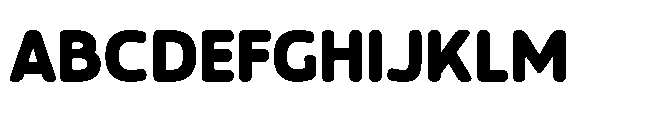 Choco Aura Choco Aura Regular Font UPPERCASE