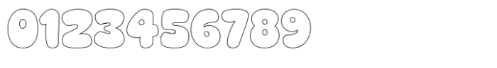 Choco Berry OUTLINE Font OTHER CHARS