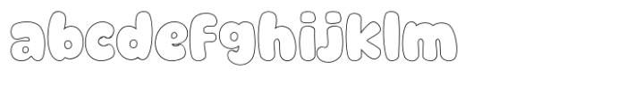 Choco Berry OUTLINE FONT