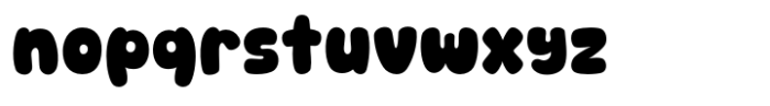 Choco Berry Solid Font LOWERCASE