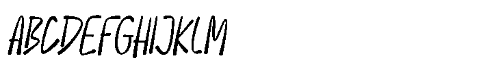 Choco Bounces Regular Font UPPERCASE