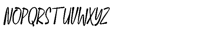 Choco Bounces Regular Font UPPERCASE