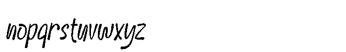 Choco Bounces Regular Font LOWERCASE