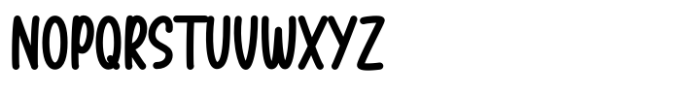 Choco Crunchy Bold Font UPPERCASE