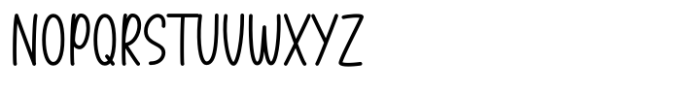Choco Crunchy Regular Font UPPERCASE