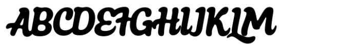 Choco Taste Font UPPERCASE