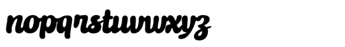 Choco Taste Font LOWERCASE