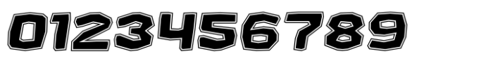 Chocomo Inline Italic Font OTHER CHARS