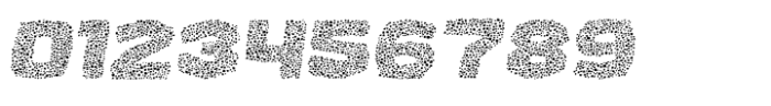 Chocomo Mottle Italic Rough Font OTHER CHARS