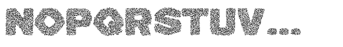 Chocomo Mottle Font UPPERCASE