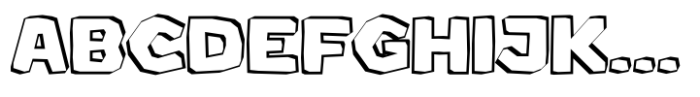 Chocomo Outline Alternative Font
