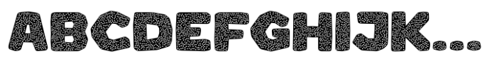 Chocomo Sprinkle Rounded Font UPPERCASE