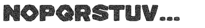 Chocomo Sprinkle Font LOWERCASE