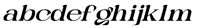 Choga Italic FONT