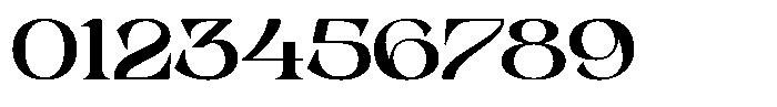 Choga Regular Font OTHER CHARS
