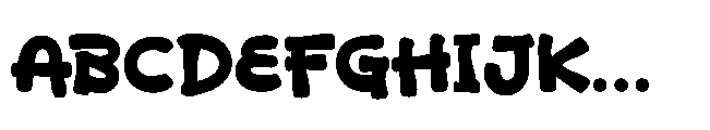 Choiys Cuke Font UPPERCASE