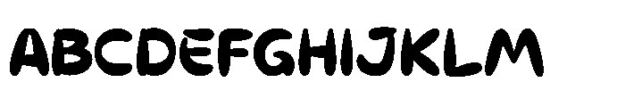 Choko Theo Font UPPERCASE