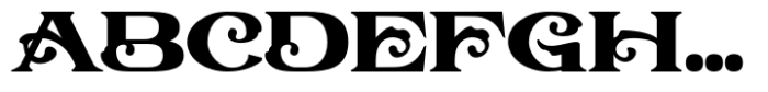 Cholair Regular Font UPPERCASE