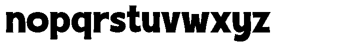 Choldem Rosther Font LOWERCASE