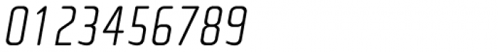 Cholla Sans Thin Italic Font OTHER CHARS