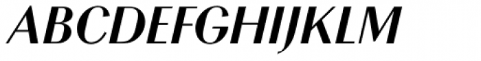 Chong Modern Pro Bold Italic Font UPPERCASE