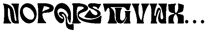Chonka Muchas Font UPPERCASE
