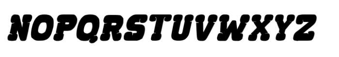 Chonkiez Italic Font UPPERCASE