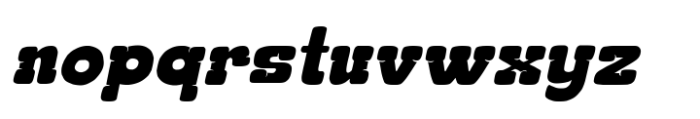 Chonkiez Italic Font LOWERCASE
