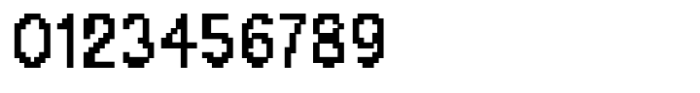 Chonky Bits Font Bold Font OTHER CHARS