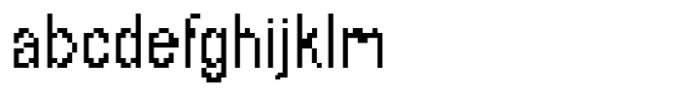 Chonky Bits Font Regular FONT